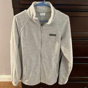 Women’s, Light Grey full zip jacket